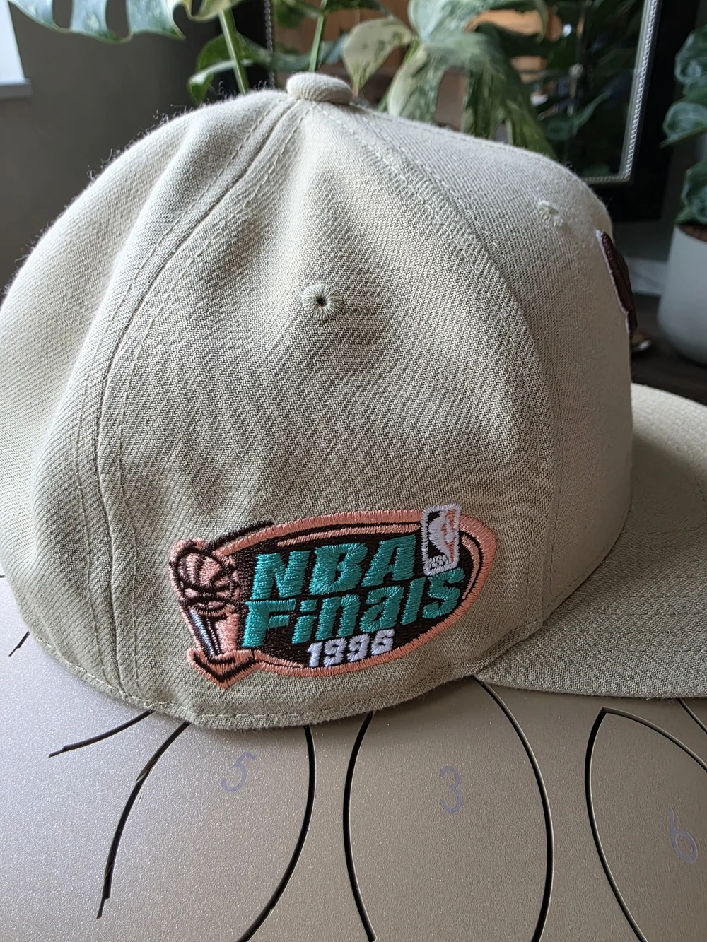 Mitchell & Ness HWC NBA Windy City Logo Fitted Hat 7.5